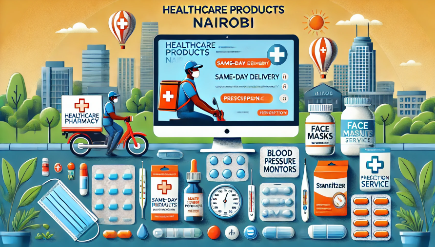 Shop Healthcare Products Nairobi for trusted prescriptions wellness tools and support for daily health